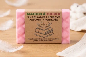 Magická čistiaca hubka na páperové paplóny a vankúše