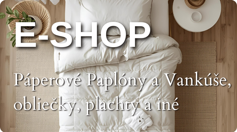 Tradičné páperové paplóny a vankúše